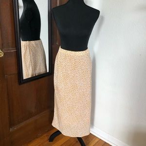 Japna Floral Midi Skirt
